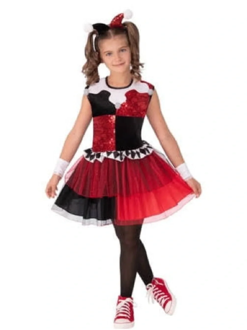 DC Harley Quinn Costume Girls Small NEW